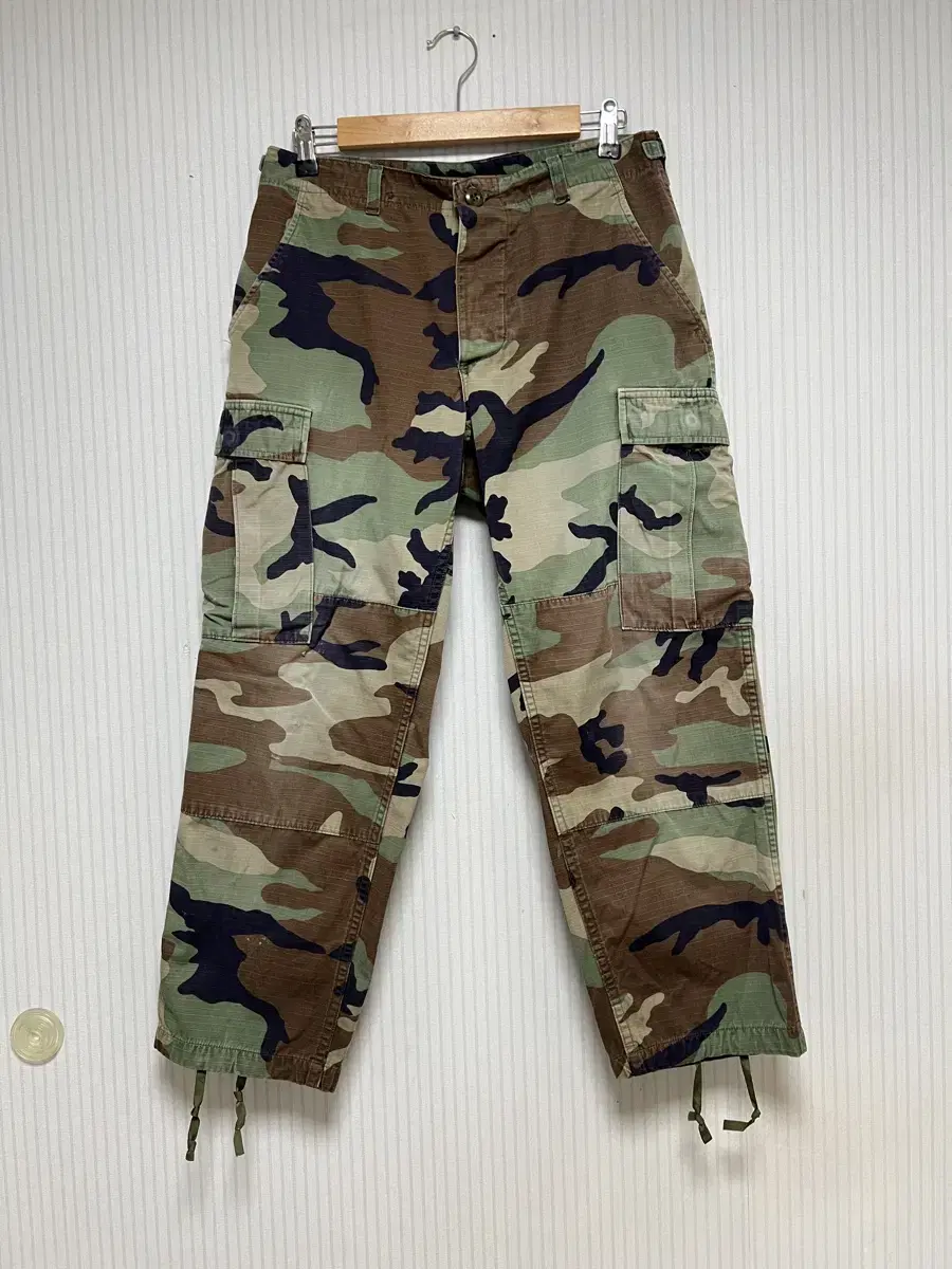 90s 미군 빈티지 우드랜드 카모 bdu s-xs